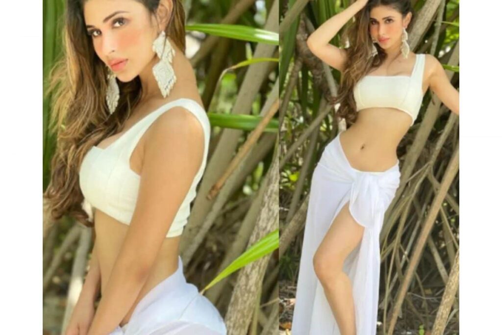 Mouni Roy Shares Stunning Photos in White Dress, Fans Go Crazy