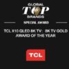 TCL X10 wins 8K TV award at CES 2019
