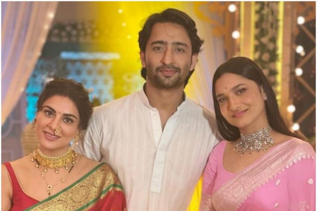 Shaheer Sheikh, Shraddha Arya, Ankita Lokhande Soak in Festive Spirit in Traditional Attires, See Pics