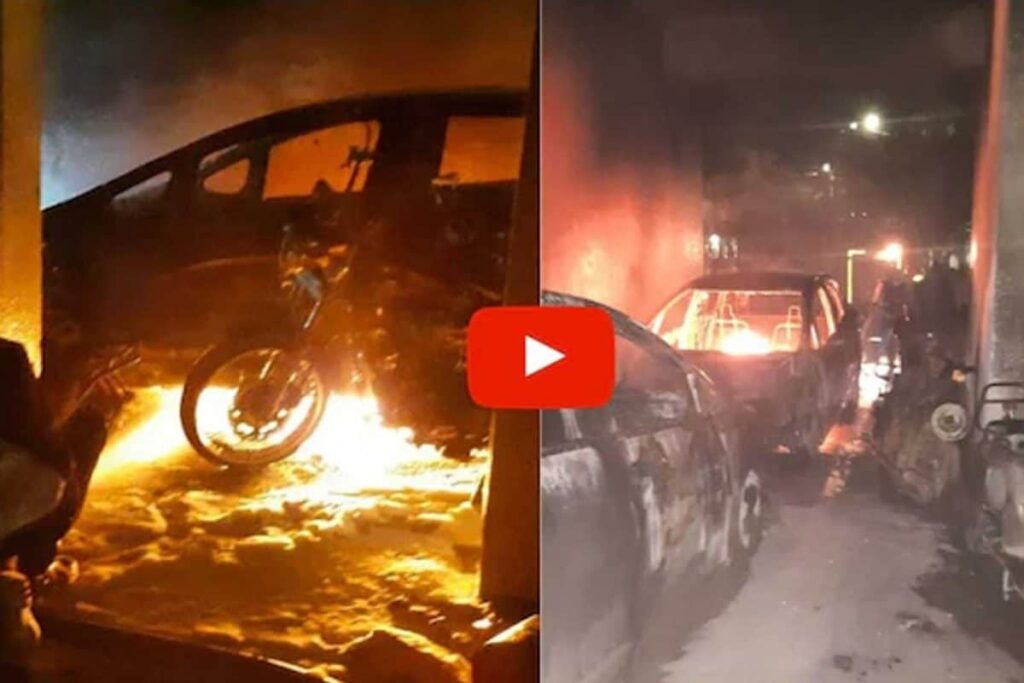 6 Vehicles Gutted as Fire Breaks Out in Thane Housing Complex