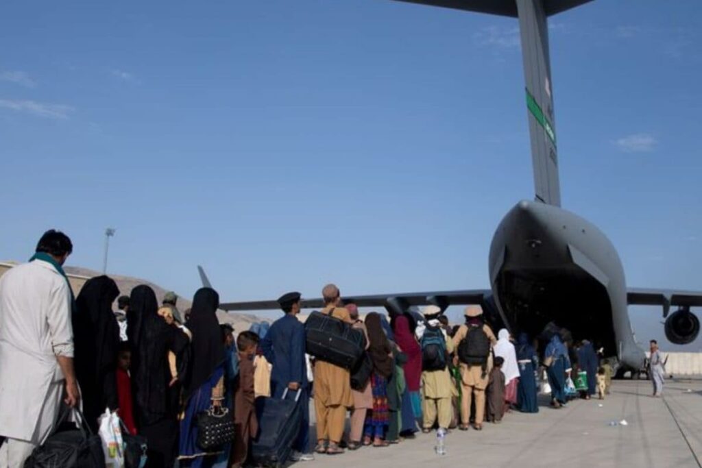 US Homeland Security Says Over 40,000 People Flown in From Afghan; Could Admit 50K More