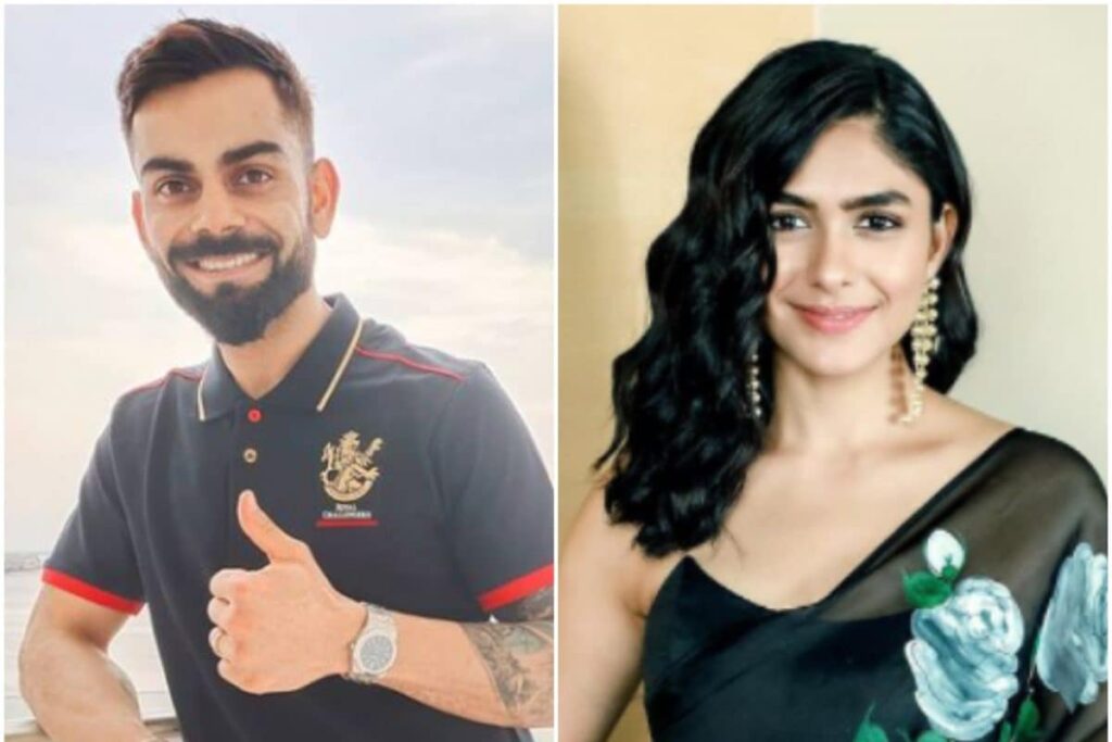 I was Madly in Love with Virat Kohli, Says Mrunal Thakur