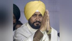 Punjab CM Charanjit Singh Channi stops vehicle to wish newly-married couple