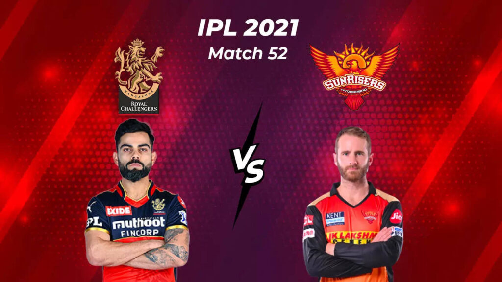 IPL Live Score: Royal Challengers Bangalore vs Sunrisers Hyderabad