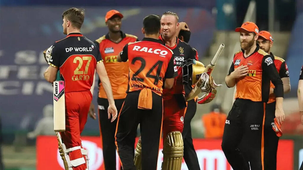 IPL: SRH dent RCB's chance to get top-two finish with upset four-run win