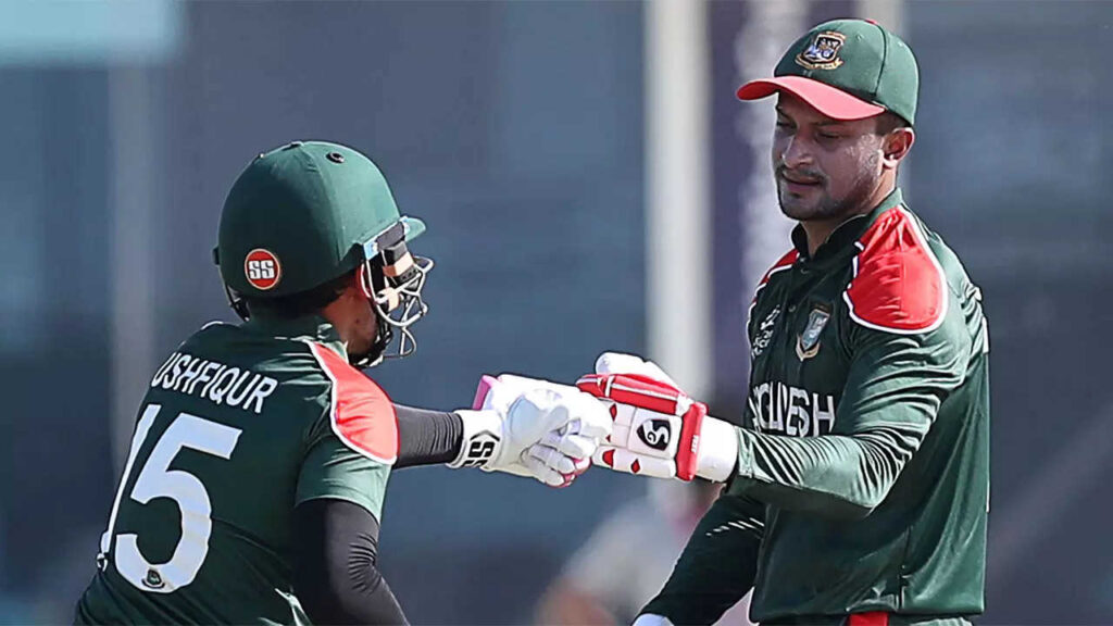 All-round Shakib powers Bangladesh into Super 12s of T20 World Cup