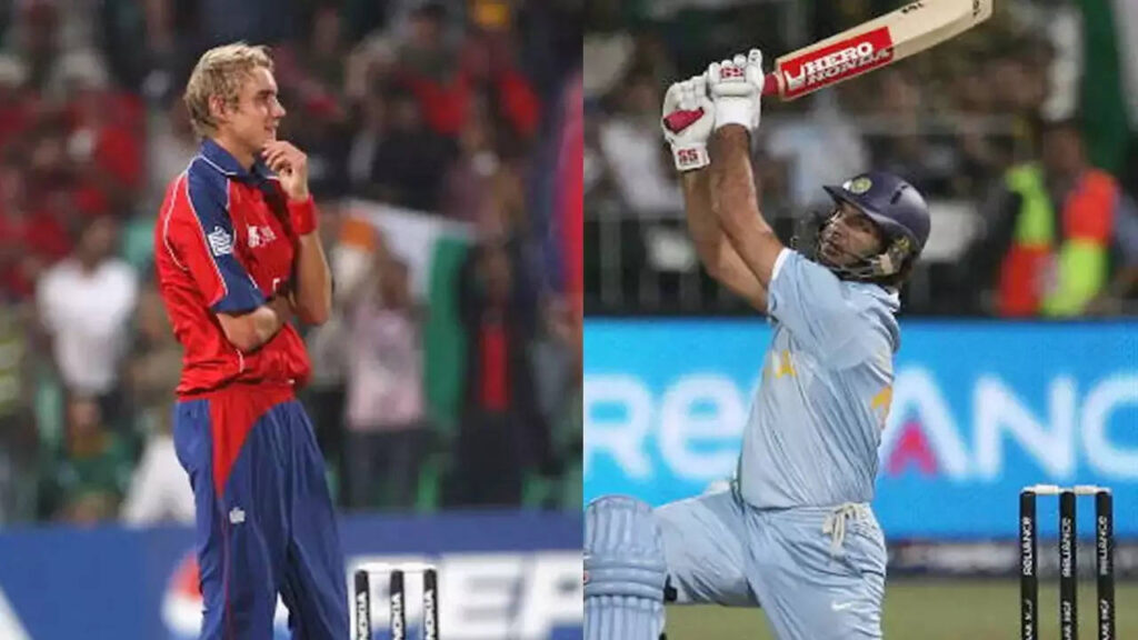 'We just smile at each other': Yuvraj on meeting Broad