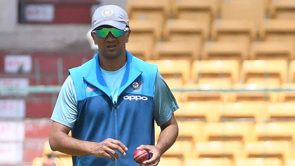 Rahul Dravid formally applies for head coach's post