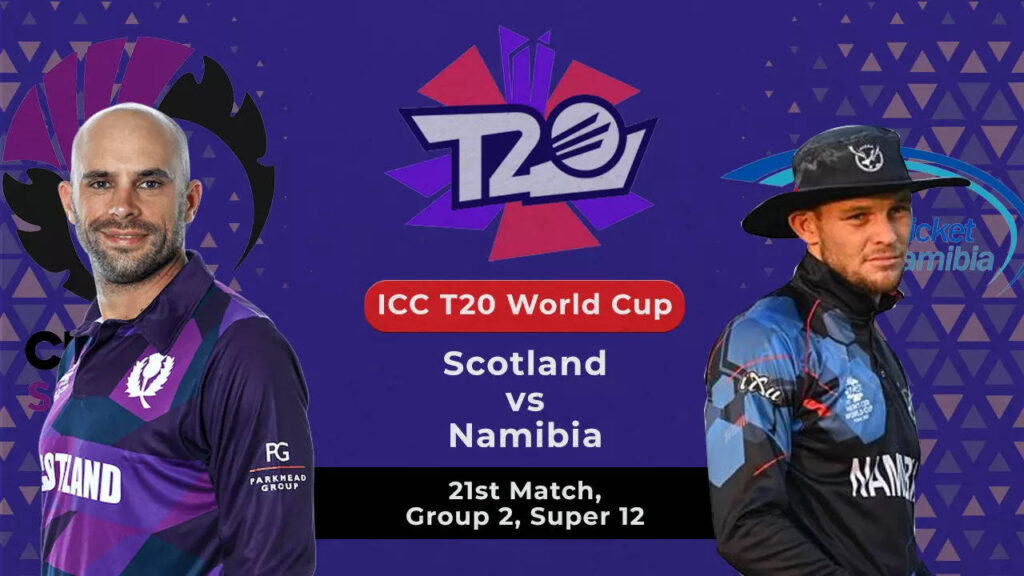 T20 World Cup 2021 Live Score: Scotland vs Namibia