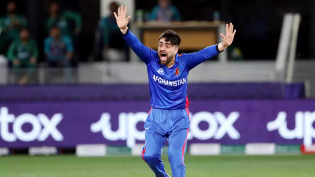 Rashid Khan becomes fastest player to reach 100 T20I wickets