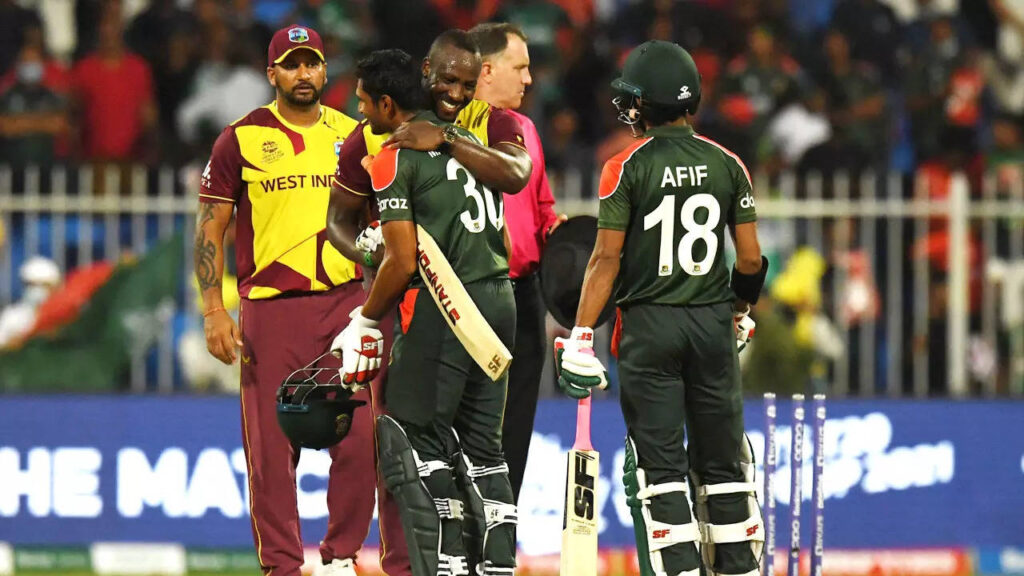 T20 WC: WI stay alive with close win, but it’s over for Bangladesh