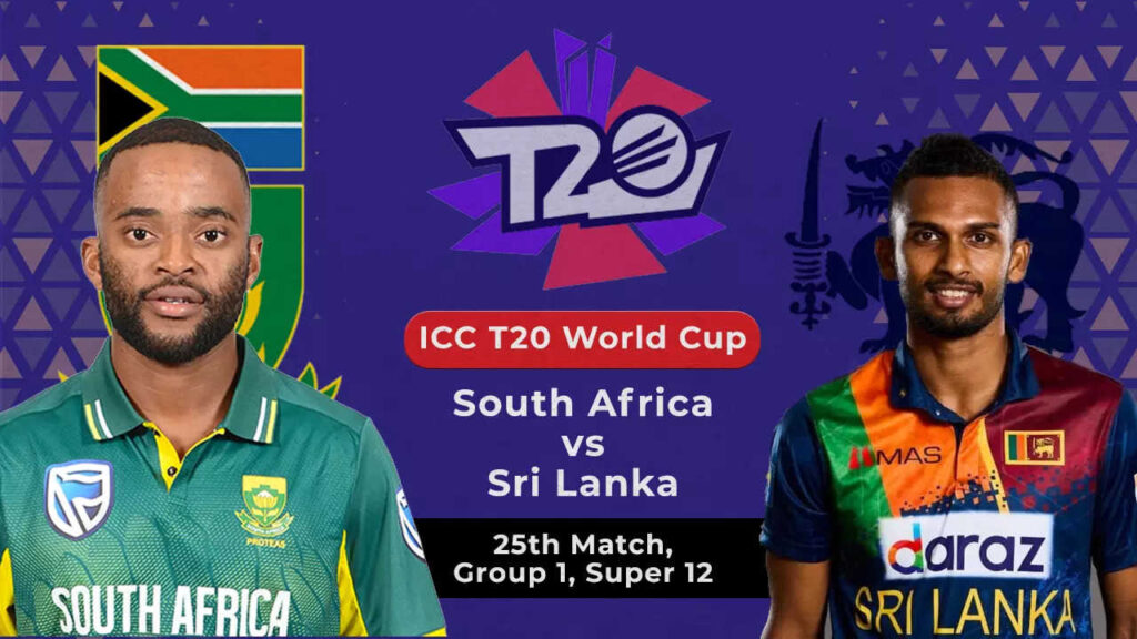 T20 World Cup Live Score: South Africa vs Sri Lanka