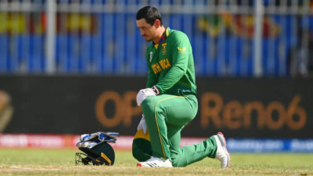 T20 World Cup: On return, Quinton de Kock takes the knee