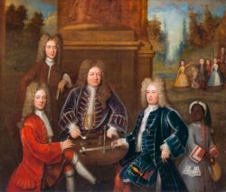 Painting Of Yale Namesake And Enslaved Child Back On Display