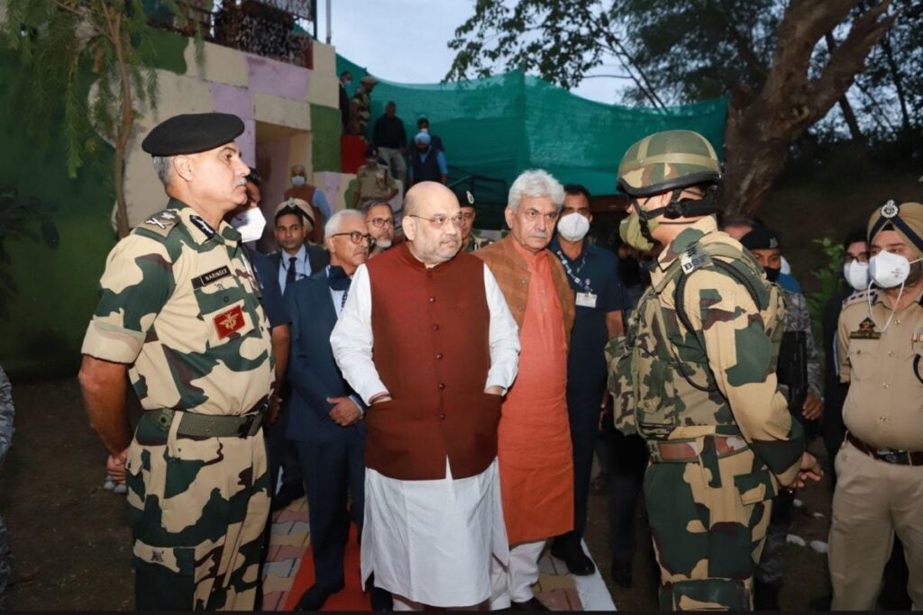 'Protect India Without Worry, Modi Govt Will Take Care of Your Families': Amit Shah Tells Troops in J&K