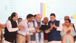 Amit Shah kicks off poll campaign in Uttarakhand, accuses Congress of doing “appeasement politics”