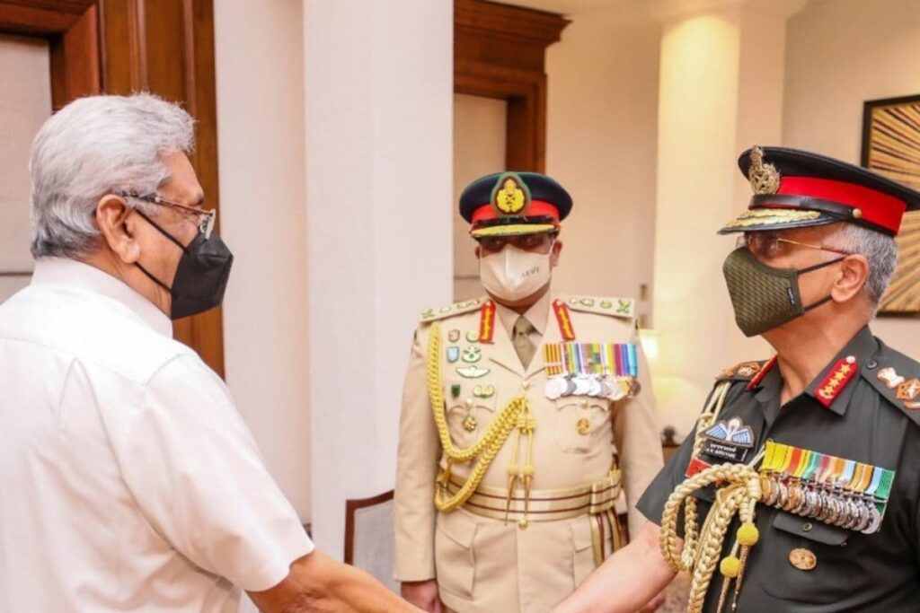 Indian Army Chief Gen Naravane Meets Sri Lanka's Top Military Leadership; Discusses Steps to Boost Defence Ties