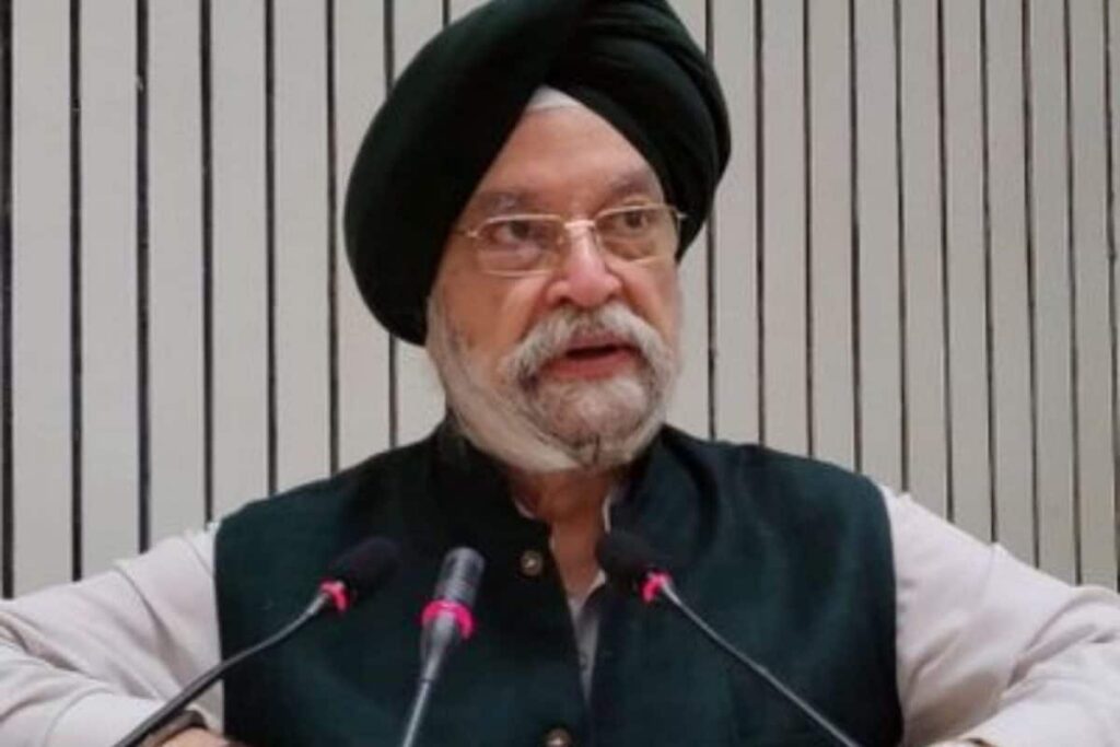 Union Minister Hardeep Puri Flags off 5 High-tech Ambulances