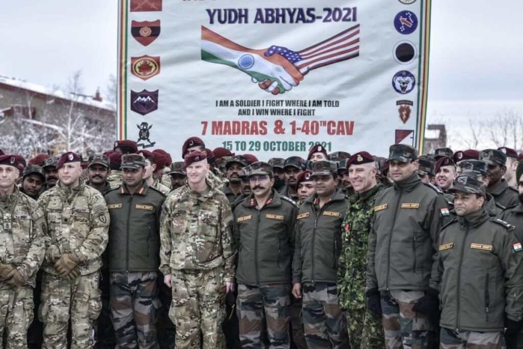 14-day Indo-US Joint Military Exercise 'Yudh Abhyas' Concludes in Alaska