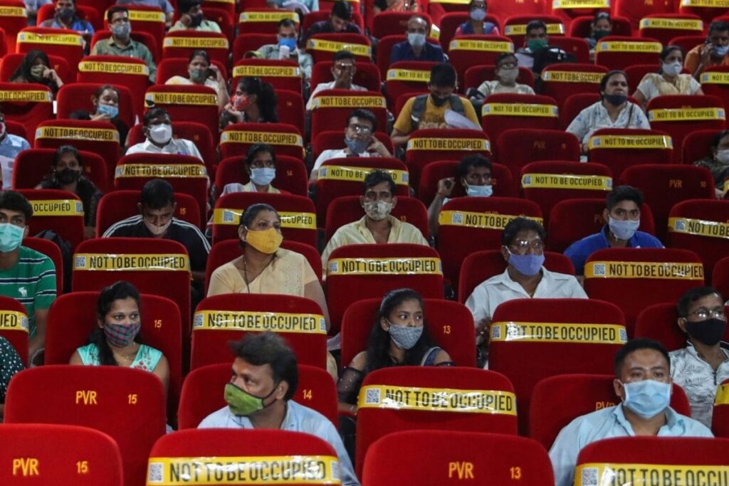 Cinema Halls to Reopen with 100% Capacity in Delhi; 200 People Allowed in Weddings, Funerals