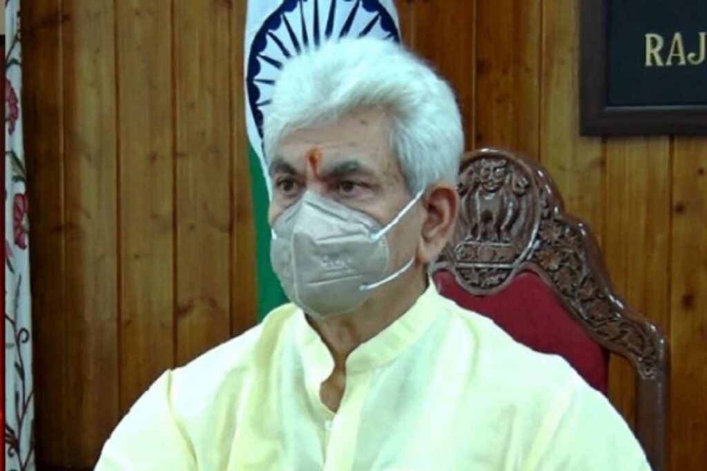 'Boost to Jammu and Kashmir Economy by Changing Regressive Laws', Says L-G Manoj Sinha