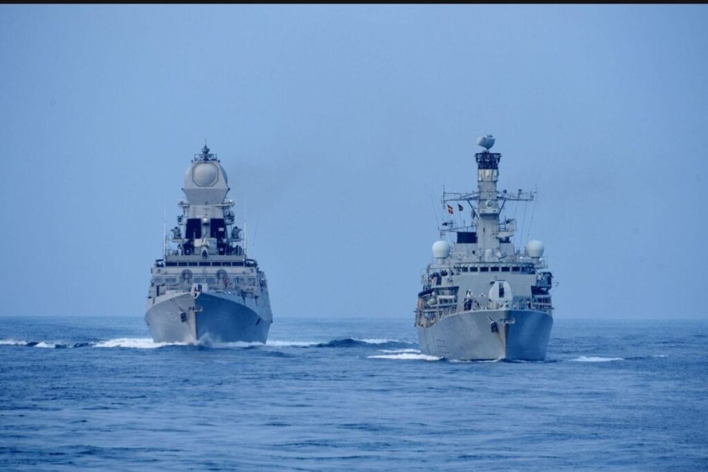 Konkan Shakti: India, UK Conduct Mega Tri-services Wargame in Arabian Sea