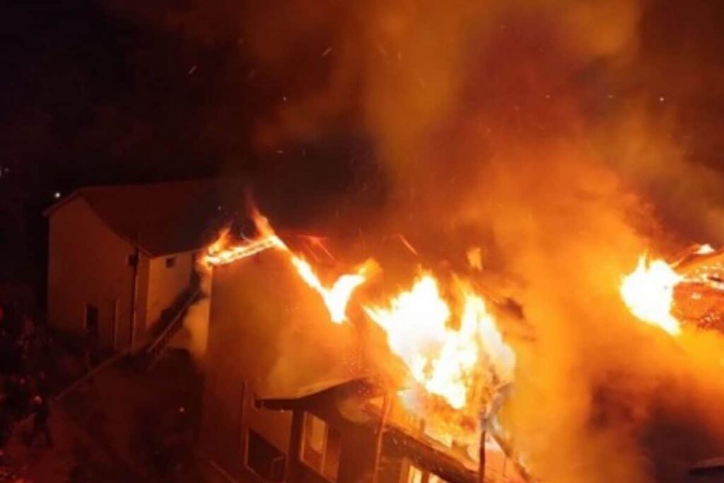 16 Houses Gutted as Fire Breaks Out in Himachal Pradesh's Malana Village