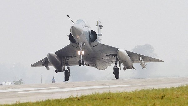 IAF Mirage 2000 aircraft crashes, pilots ejects safely