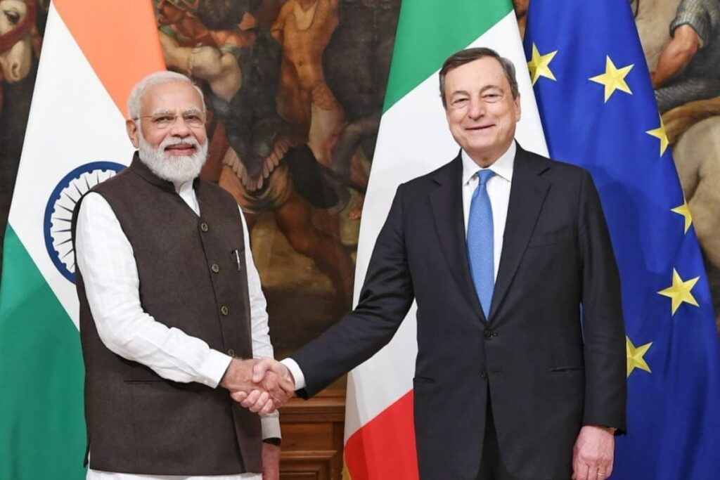 PM Modi Meets Italian Counterpart Mario Draghi Ahead of G20 Summit