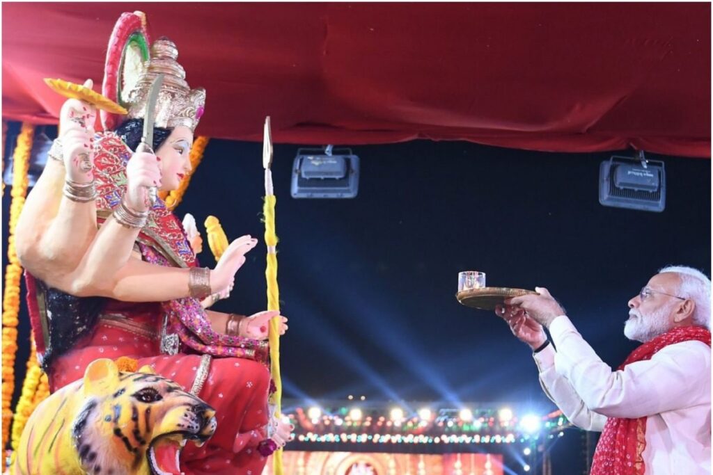 Navratri 2021: PM Modi Wishes for ‘Strength, Good Health and Prosperity in Everyone’s Lives’