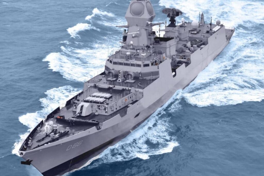 Indian Navy Receives First P15B Guided-missile Destroyer