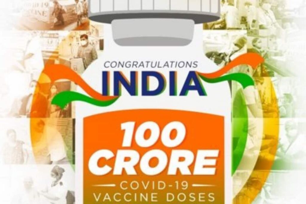 PM Modi Changes His Twitter Photo to Celebrate The 100 Crore Vaccination Mark