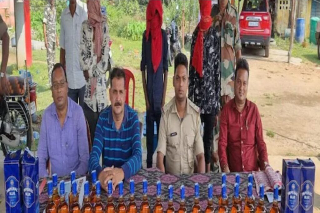 Three Bihar Students Use School Uniform Allowance for Liquor Smuggling