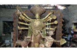 8-Foot-Tall Idol of Goddess Durga To Be Shipped to Orissa From Bengal's Birbhum