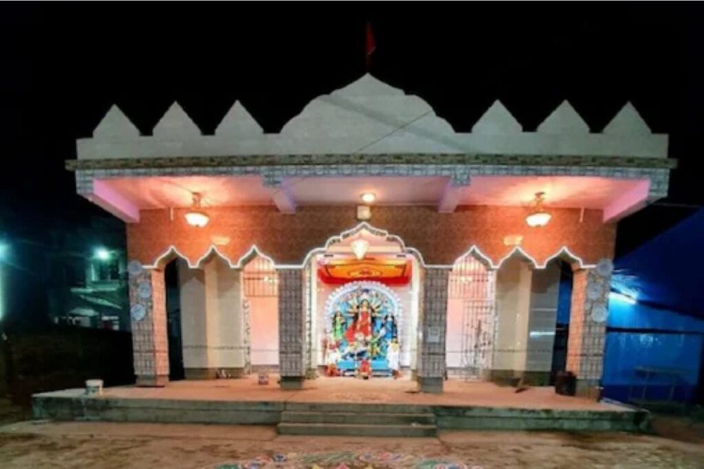 Inside 500-year-old Chowdhury Barir Durga Puja in Howrah