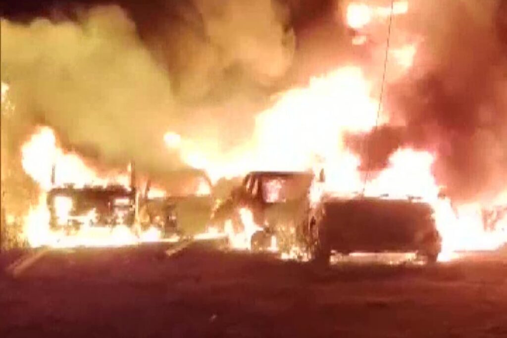 News18 Evening Digest: Over 40 Seized Vehicles Gutted in Massive Fire in Gujarat Police Station Premises & Other Stories