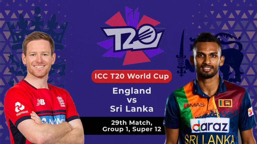 T20 World Cup Live Score: England vs Sri Lanka