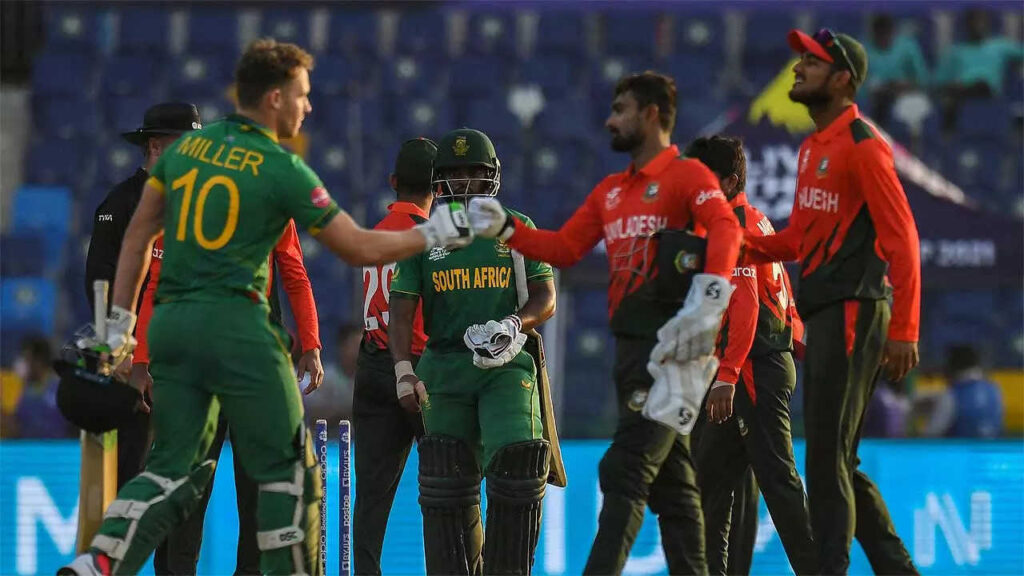 T20 World Cup: South Africa race to six-wicket win over Bangladesh