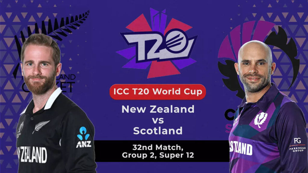 T20 World Cup Live: Scotland opt to field against New Zealand