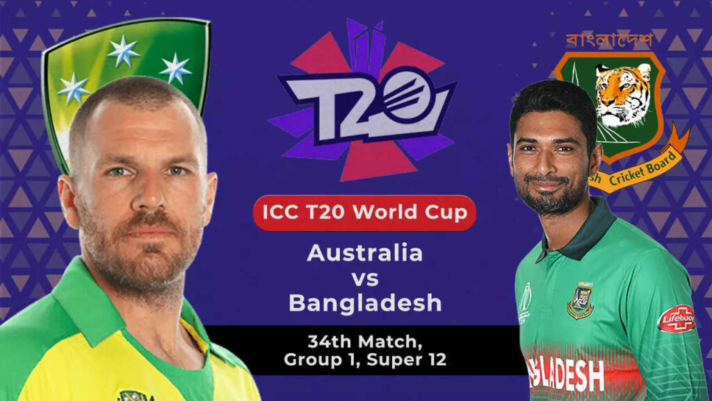 T20 WC Live: Australia aim for strong show against Bangladesh