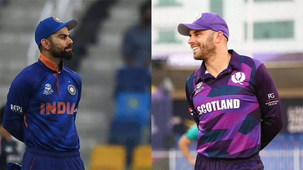 T20 WC: India vs Scotland Super 12 match - When and where to watch