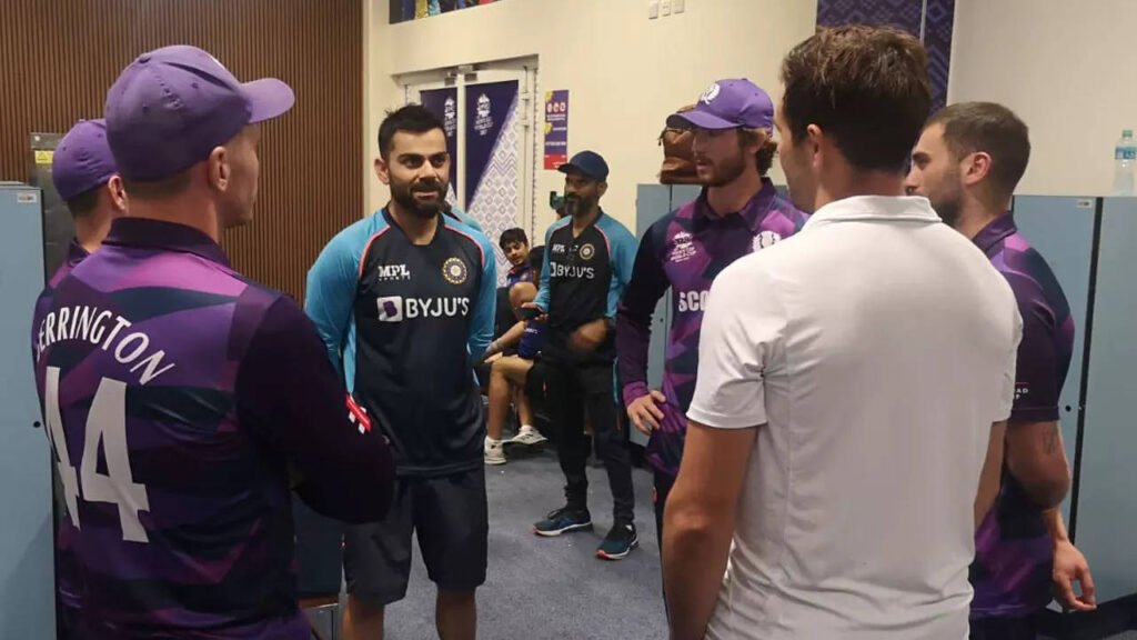 T20 WC: Virat & Co share 'priceless' experience with the Scots