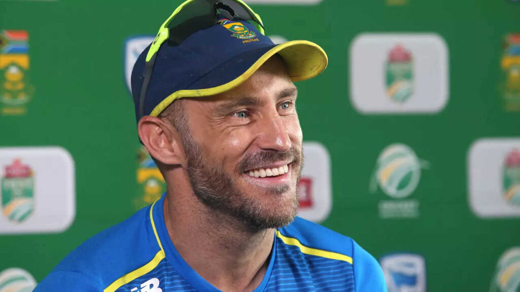 T10 format can be played at the Olympics: Faf Du Plessis