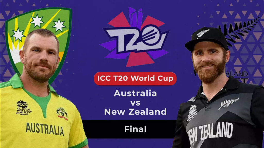 T20 World Cup Final Live Score: New Zealand vs Australia