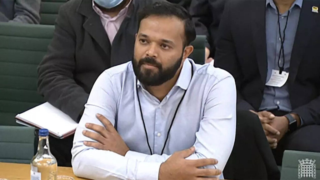 Azeem Rafiq tells British lawmakers he felt 'humiliated' by racism