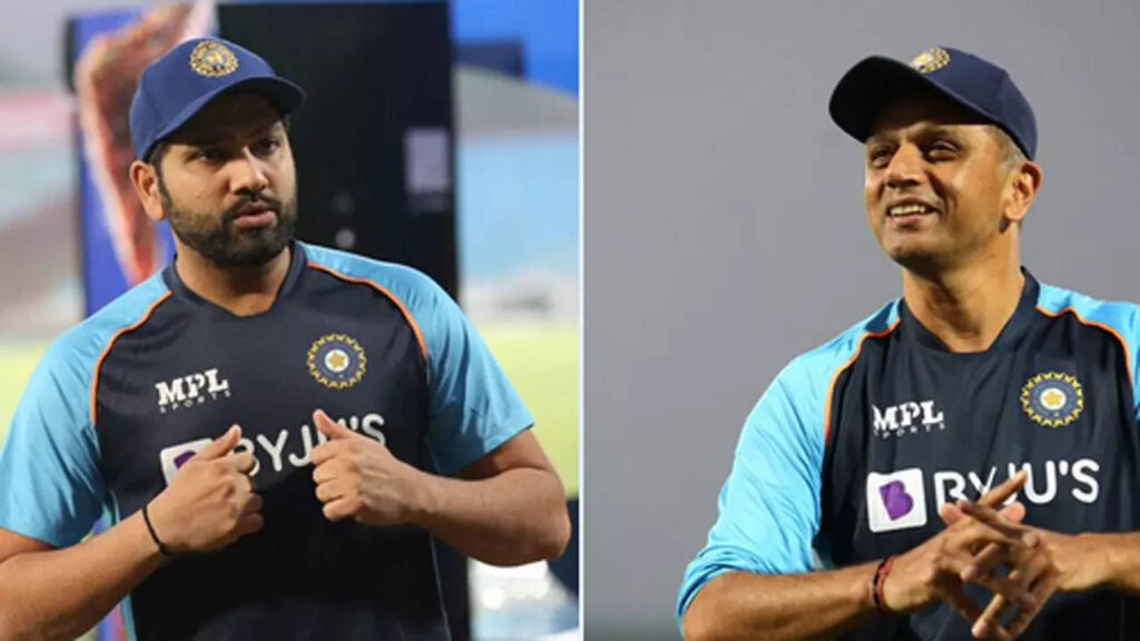 Rohit and Dravid recall their first interaction in 2007