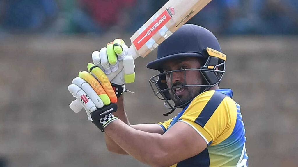 Mushtaq Ali Trophy: Runs flow after a dry spell for Karun Nair