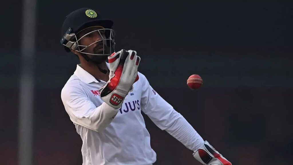 1st Test: Saha out with stiff neck issue, Srikar Bharat keeps wickets