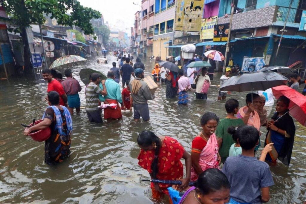 Depression Soon, Heavy Showers Likely in Several Regions of Tamil Nadu, Puducherry