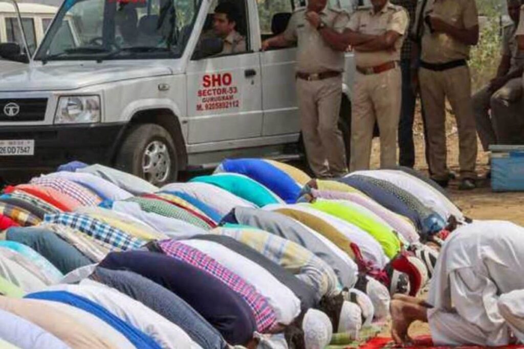 After Objections from Locals, Gurugram Admin Cancels Namaz Permission at 8 Designated Spots